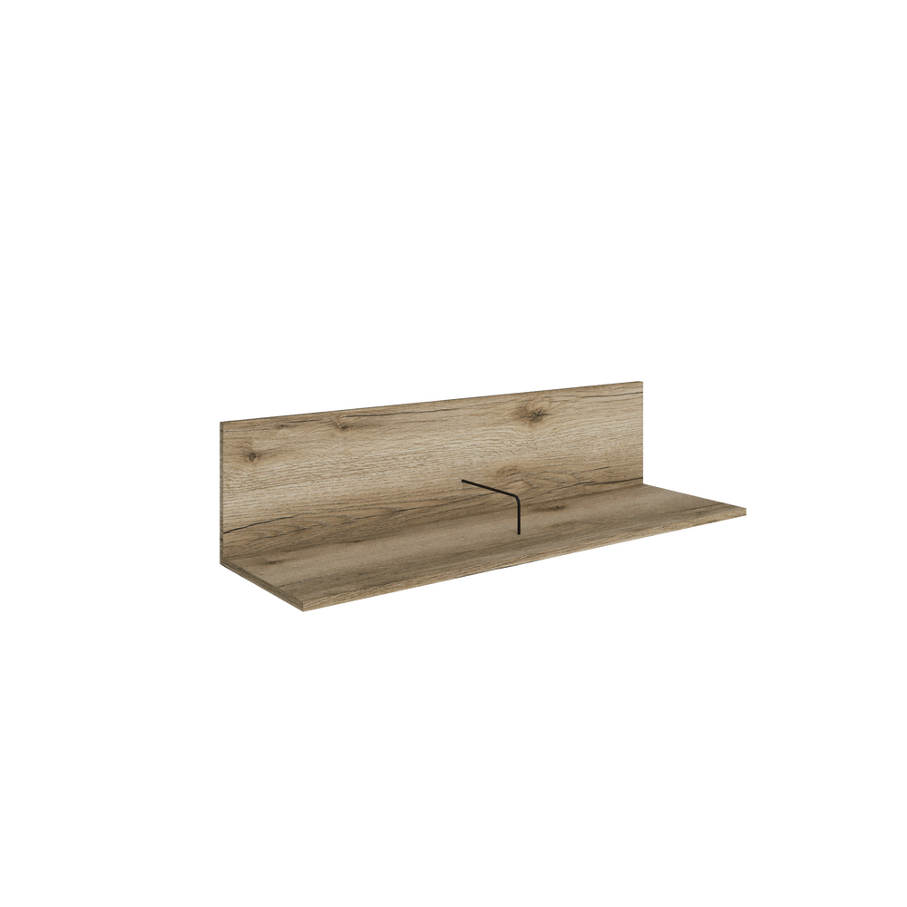 Полка навесная открытая 1.1 Мадрид ПНО-2 / Дуб делано 