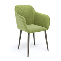 Стул ДИОР SAVANA GREEN каркас графит 